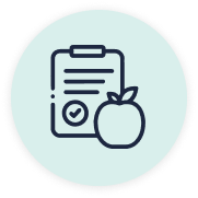 icono de nutricion y dietetica